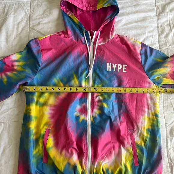 Vine & Valley Tie-Dye “Hype” Zip-Up Hoodie. Unisex XL. - Picture 7 of 9